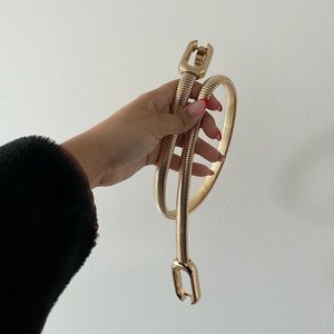 Zara fashion stretch belt